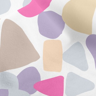 Abstract Color Blocks Of Diffe Micro Fleece