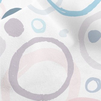 Artistic Watercolor Big Circle Micro Fleece