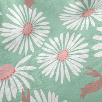 Giant Flower Bunny Minky