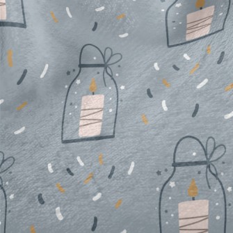 Sparkling Candle In A Bottle Minky