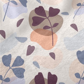 Simple Color Block Branches Minky