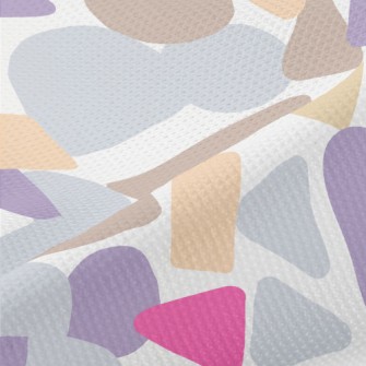 Abstract Color Blocks Of Diffe Piqué
