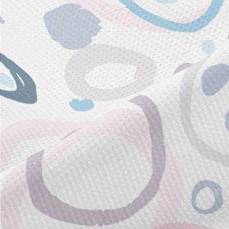 Artistic Watercolor Big Circle Piqué