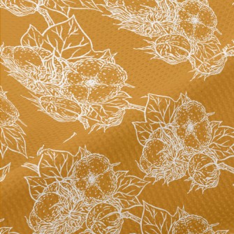 Hand Painted Minimalist Cotton Piqué