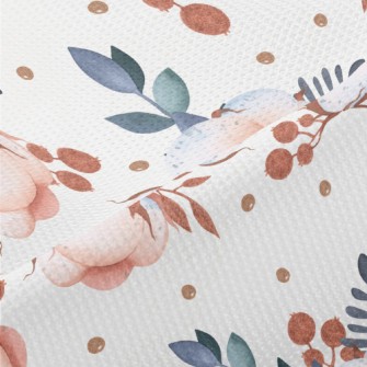 Pastel Watercolor Cotton Piqué