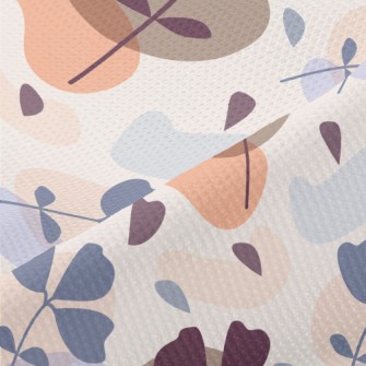 Simple Color Block Branches Piqué