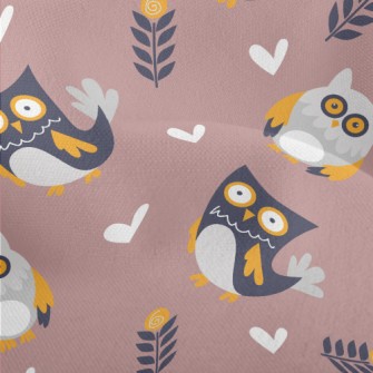Big Eyed Owl Lightweight Performance Linen