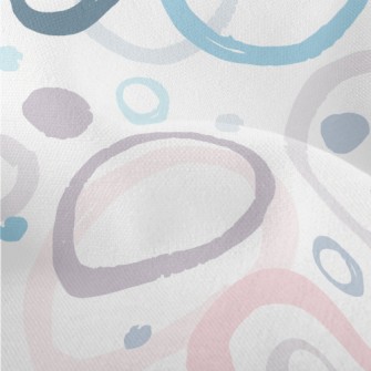 Artistic Watercolor Big Circle Lightweight Performance Linen
