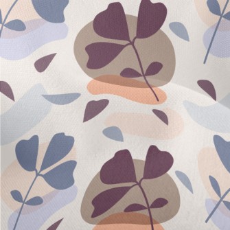 Simple Color Block Branches Lightweight Performance Linen