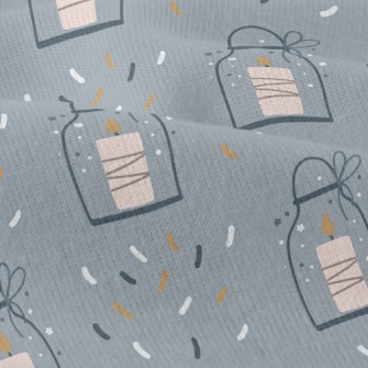 Sparkling Candle In A Bottle Modern Jersey