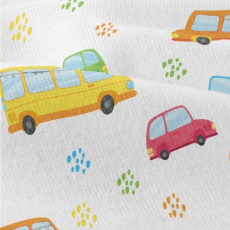 Colorful Cars And Buses Modern Jersey