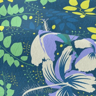 Cool Hibiscus Leaves Modern Jersey