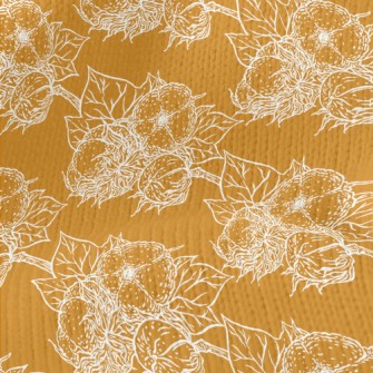 Hand Painted Minimalist Cotton Stretch Jersey