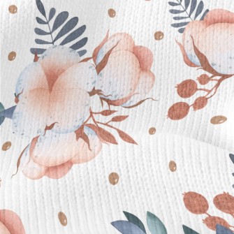 Pastel Watercolor Cotton Stretch Jersey
