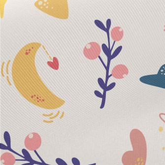 Moon Love Twig Midweight Cotton Poplin