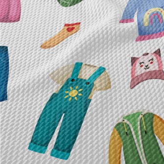 Colorful Children's Clothi Birdseye Piqué