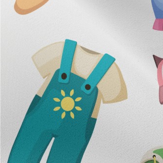 Colorful Children's Clothi Chiffon