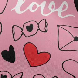 Envelope Candy Lips Chiffon