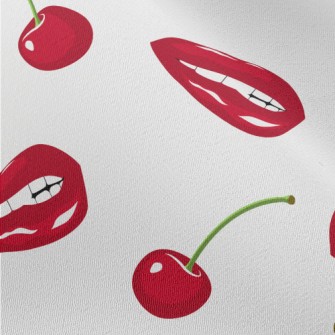 Big Red Lip Cherry Chiffon
