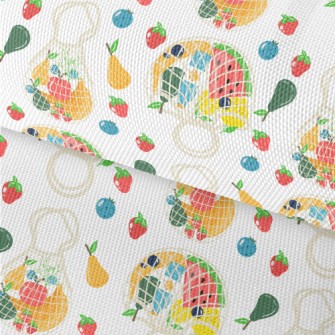 Eco-friendly Fruit Shopping Ba Waterproof Oxford