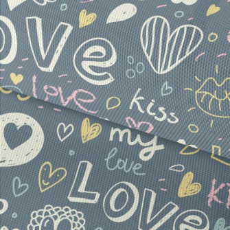 Kiss My Love Waterproof Oxford