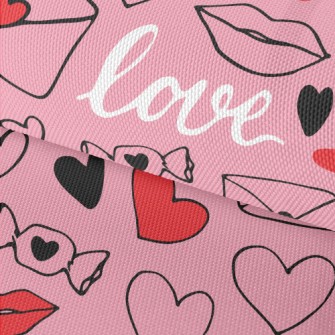 Envelope Candy Lips Waterproof Oxford