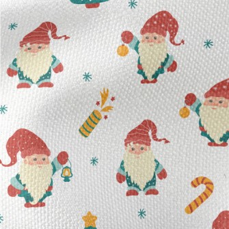 Christmas Dwarf Elf Waterproof Canvas