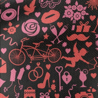 Valentine&#39;s Day Love Repre Waterproof Canvas