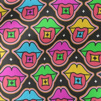 Fluorescent Lips And Tongue Waterproof Canvas