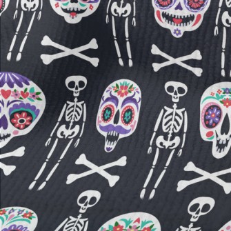 Gorgeously Painted Skull Terry