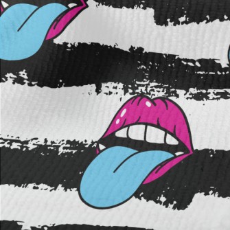 Heavy Metal Lips And Tongue Terry