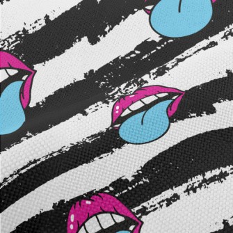 Heavy Metal Lips And Tongue Performance Linen
