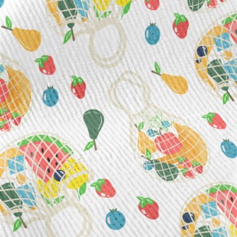 Eco-friendly Fruit Shopping Ba Standard Corduroy