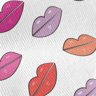 Bright Color Lips Standard Corduroy