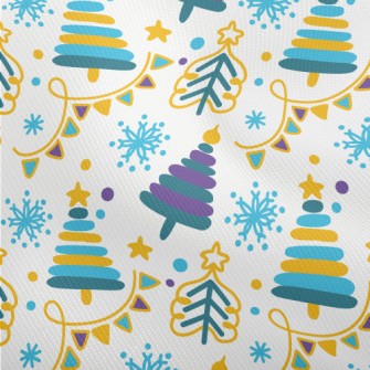 Stacked Lines Christmas Tree Dobby