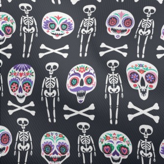 Gorgeously Painted Skull Dobby