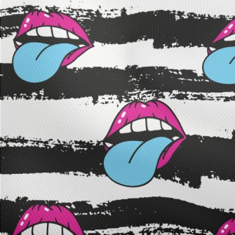 Heavy Metal Lips And Tongue Dobby