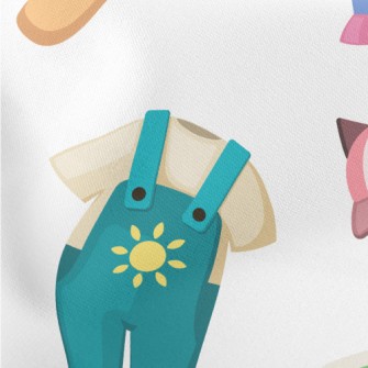 Colorful Children's Clothi Stretch Ponte