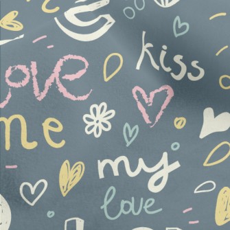 Kiss My Love Micro Fleece