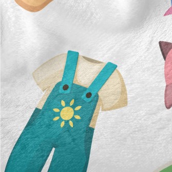 Colorful Children's Clothi Minky