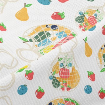 Eco-friendly Fruit Shopping Ba Piqué