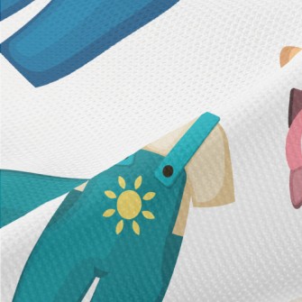 Colorful Children's Clothi Piqué