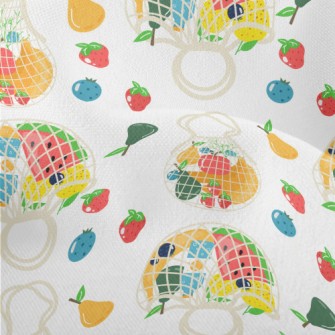 Eco-friendly Fruit Shopping Ba Lightweight Performance Linen
