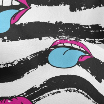 Heavy Metal Lips And Tongue Lightweight Performance Linen