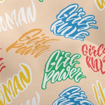 Creative Feminist Text Lightweight Performance Linen