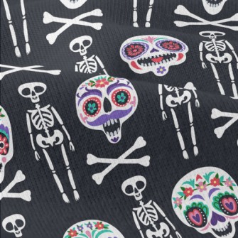 Gorgeously Painted Skull Modern Jersey
