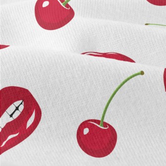 Big Red Lip Cherry Modern Jersey