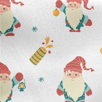 Christmas Dwarf Elf Jersey Backed Fleece