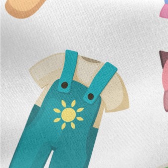 Colorful Children's Clothi Jersey Backed Fleece