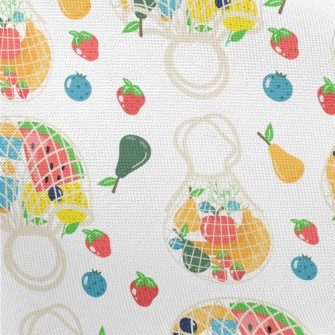 Eco-friendly Fruit Shopping Ba Pongee